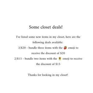 Discount offer